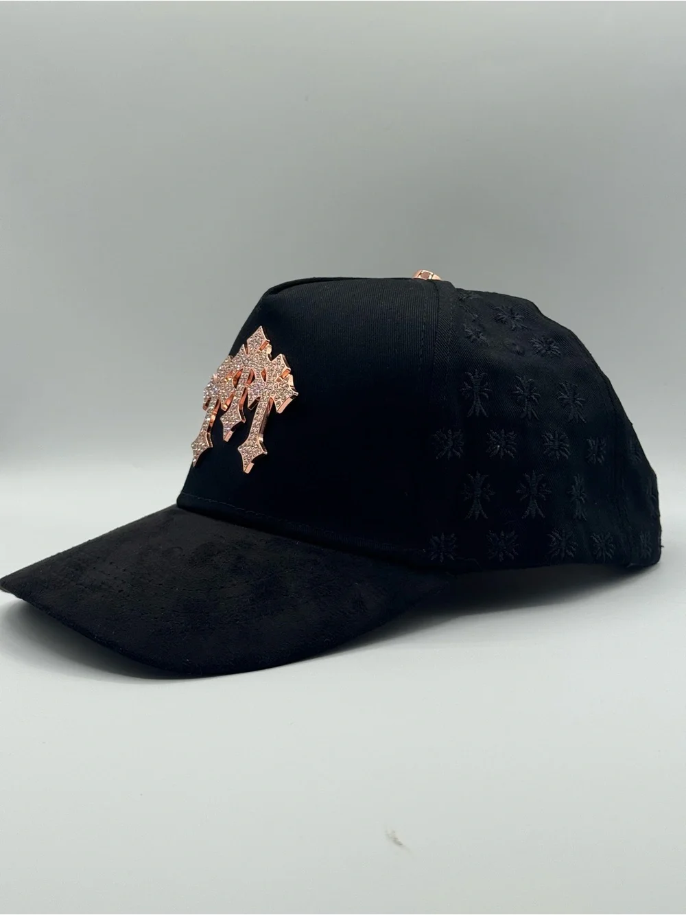 El Barbas hats | Natanael Cano Chrome Cruzes Baseball Cap